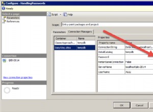 erreur de validation lorsque la propriété sensible au paramètre de projet est définie sur true dans SSIS 2012 